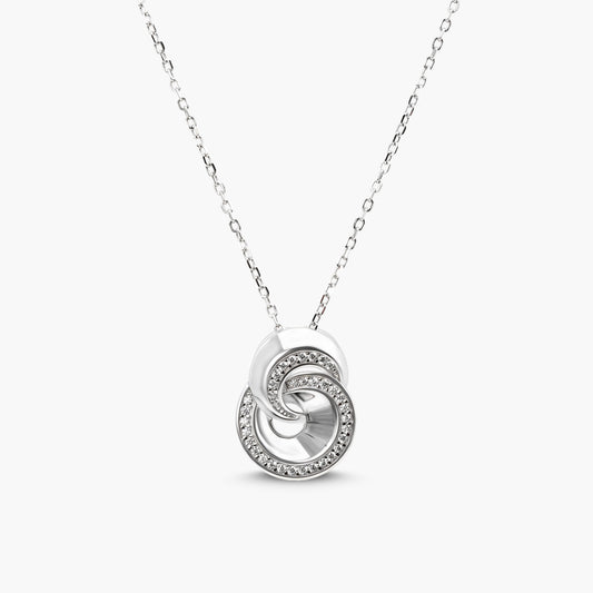 Nova Halo Pendant Necklace