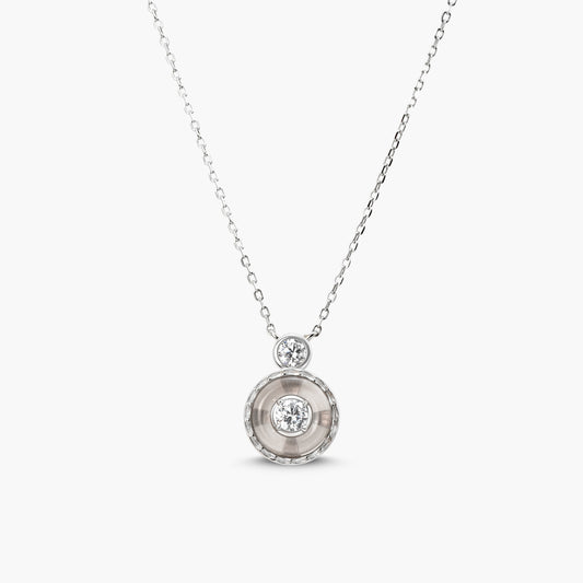 Luna Drop Pendant Necklace