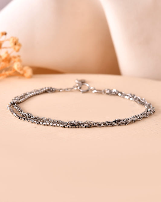 Multi-Chain Layered Bracelet