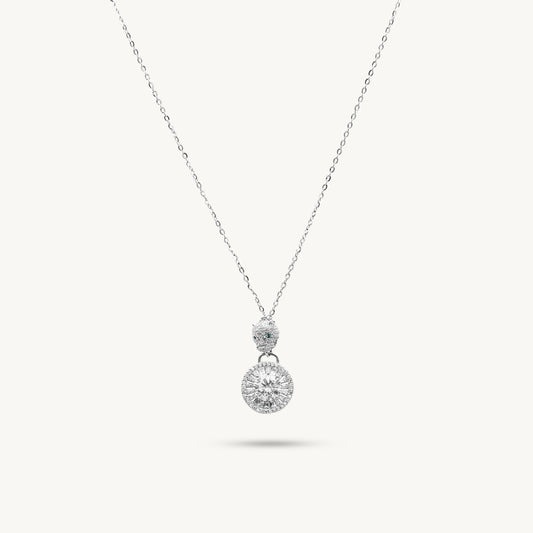 Starlit Medallion Pendant Necklace
