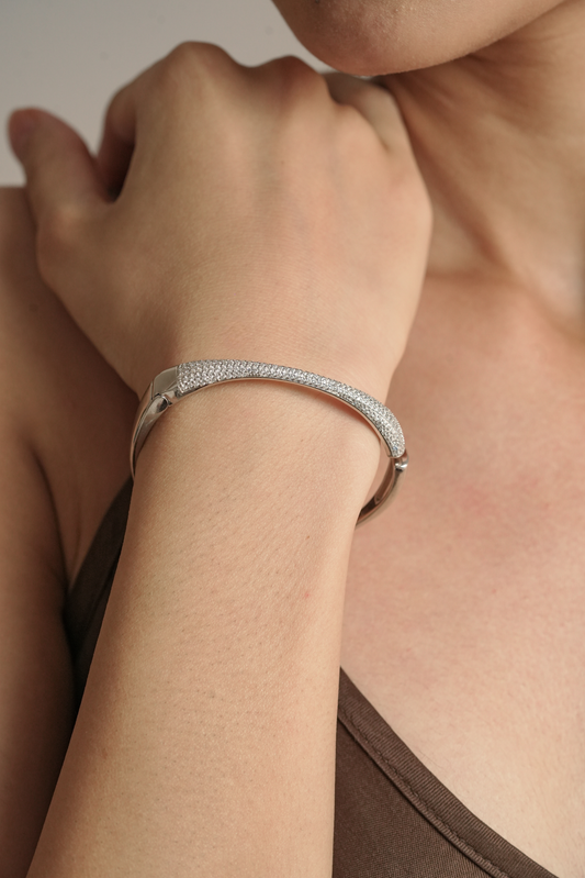 Pavé Bangle Bracelet