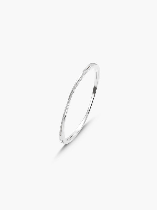 Inline Band Bangle