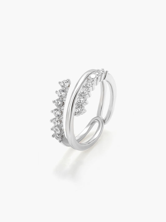 Serene Crown Ring