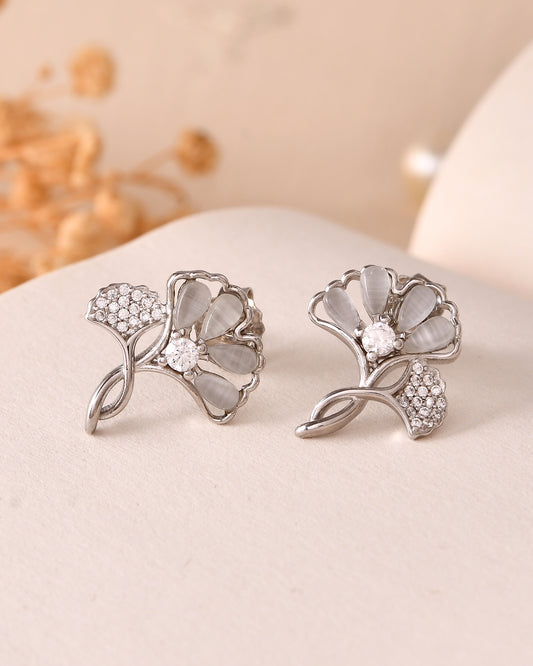 Graceful Bloom Petal Earrings