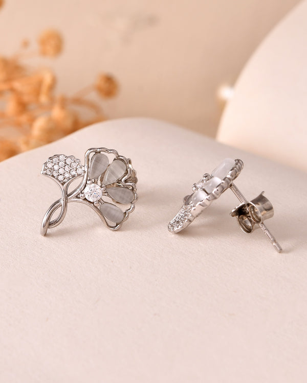 Graceful Bloom Petal Earrings