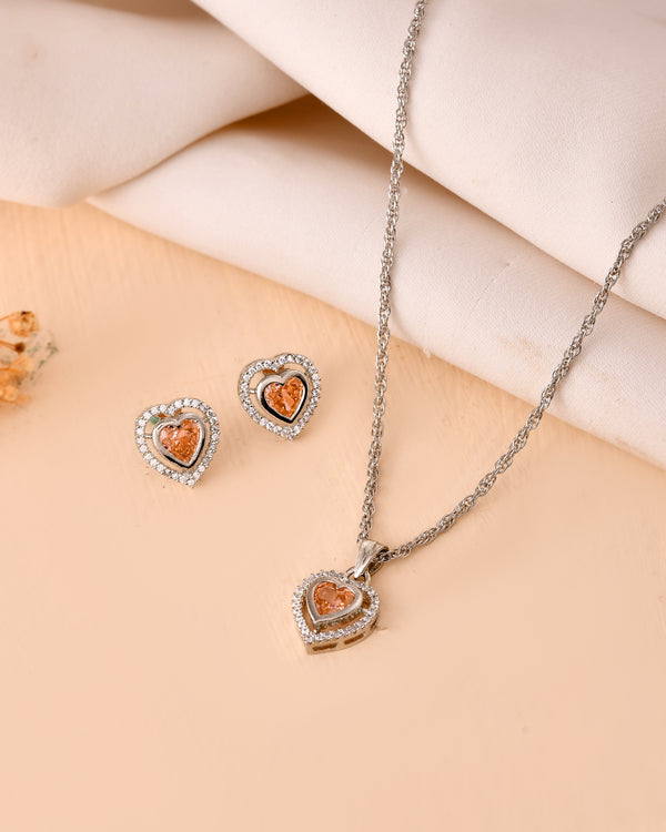 Blushing Heart Halo Set