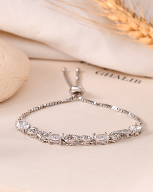 Infinity Spark Adjustable Bracelet