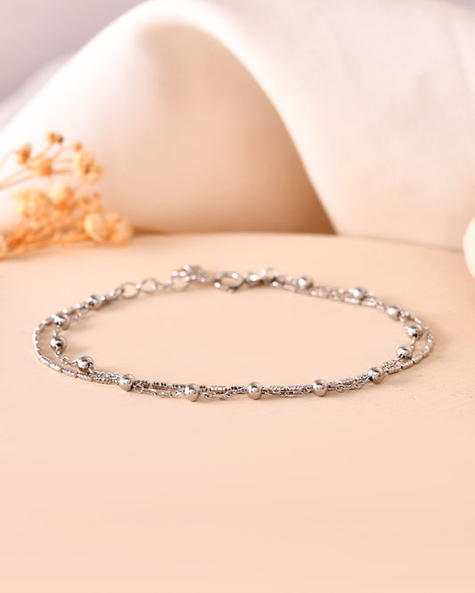 Beaded Double Strand Bracelet