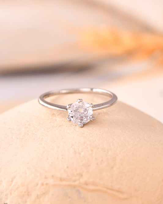 Classic Solitaire Ring