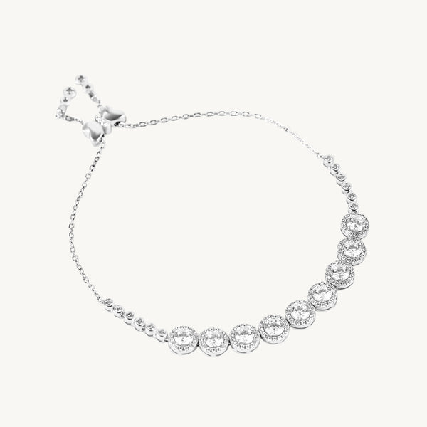 Classic Tennis Slider Bracelet