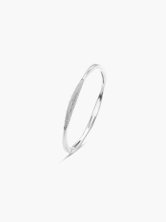 Double Cuff Leaf Bracelet