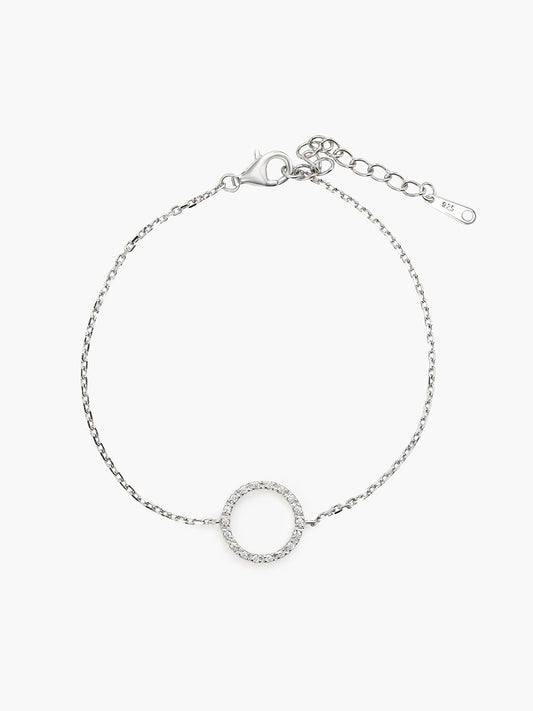 Circle Charm Bracelet