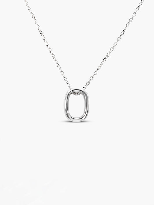 Cleo Oval Pendant Necklace